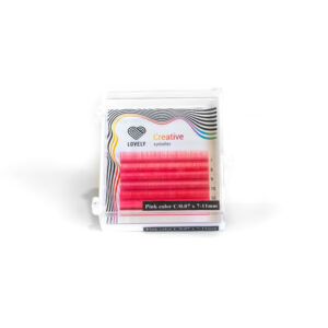 Pink Creative Lovely Lashes