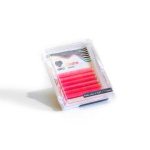 Pink Creative Lovely Lashes