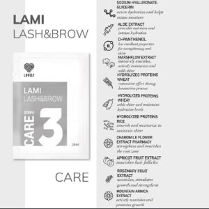 Brow & Lash Lamination Kit No1 3pcs 1,5ml