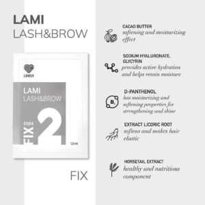 Brow & Lash Lamination Kit No1 3pcs 1,5ml