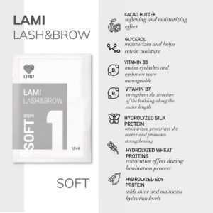 Brow & Lash Lamination Kit No1 3pcs 1,5ml