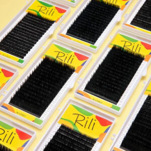 New Black Eyelash extensions Rili Lovely - 16 lines - MIX