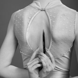 NanoFiber λαβίδα για Extension 45 Μοιρών (5mm) Lovely Grace Elegante Black