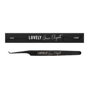 NanoFiber λαβίδα για Extension 45 Μοιρών (5mm) Lovely Grace Elegante Black