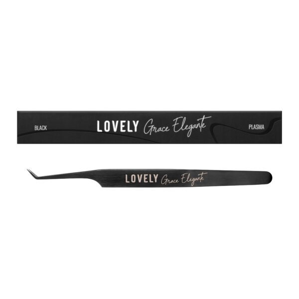 NanoFiber λαβίδα για Extension 45 Μοιρών (7mm) Lovely Grace Elegante Black