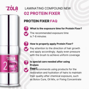 ZOLA Pink Laminating Set Brow&Lash Protein Reconstruction System