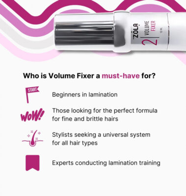Σύνθεση για lamination Classic system LASHBROW ZOLA 10ml Volume Fixer No2