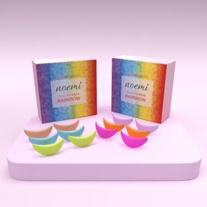 Noemi Silicone Pads Rainbow for Lamination βλεφαρίδων