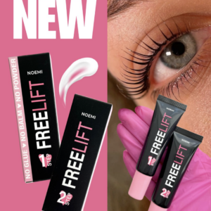 Noemi FREELIFT Lash Lift & Brow Lamination Solution Step 1